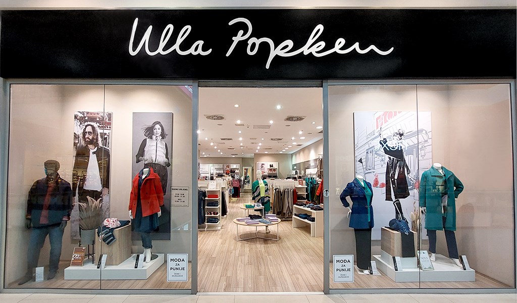 Zwitsers paddestoel fabriek Avenue Mall Zagreb - Ulla Popken