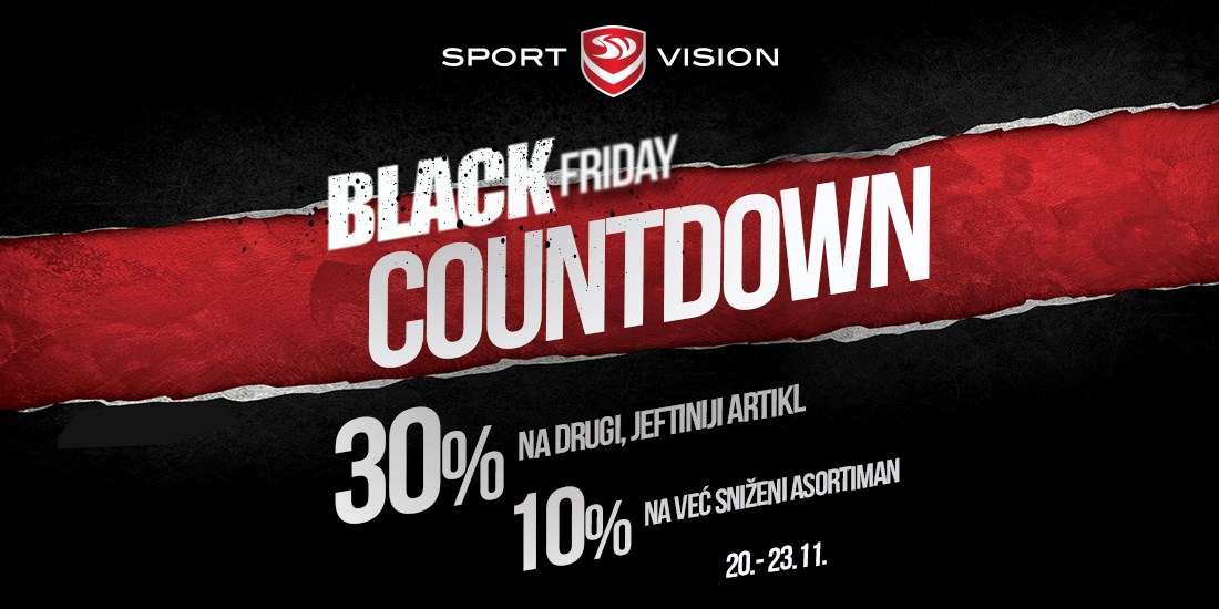 Sport Vision </br>Black Friday Countdown 