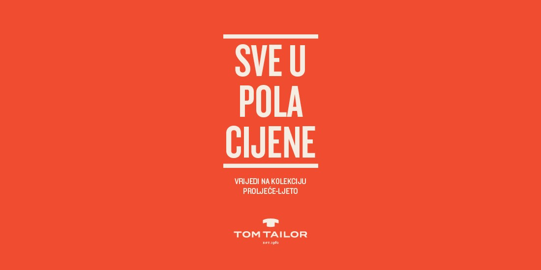 Velika akcija <br/> u Tom Tailoru