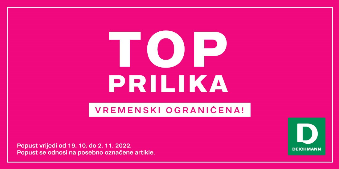 Top prilika <br/> u Deichmannu