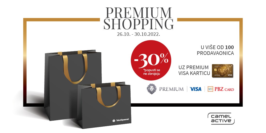 Visa Premium <br/> shopping