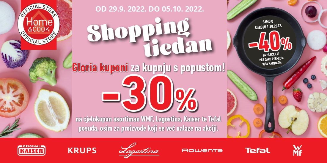 Shopping tjedan u </br> Home&COOK