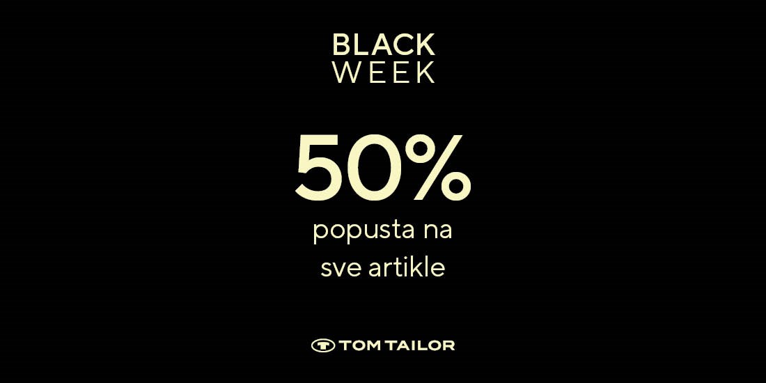 Black Week <br/> u Tom Tailoru