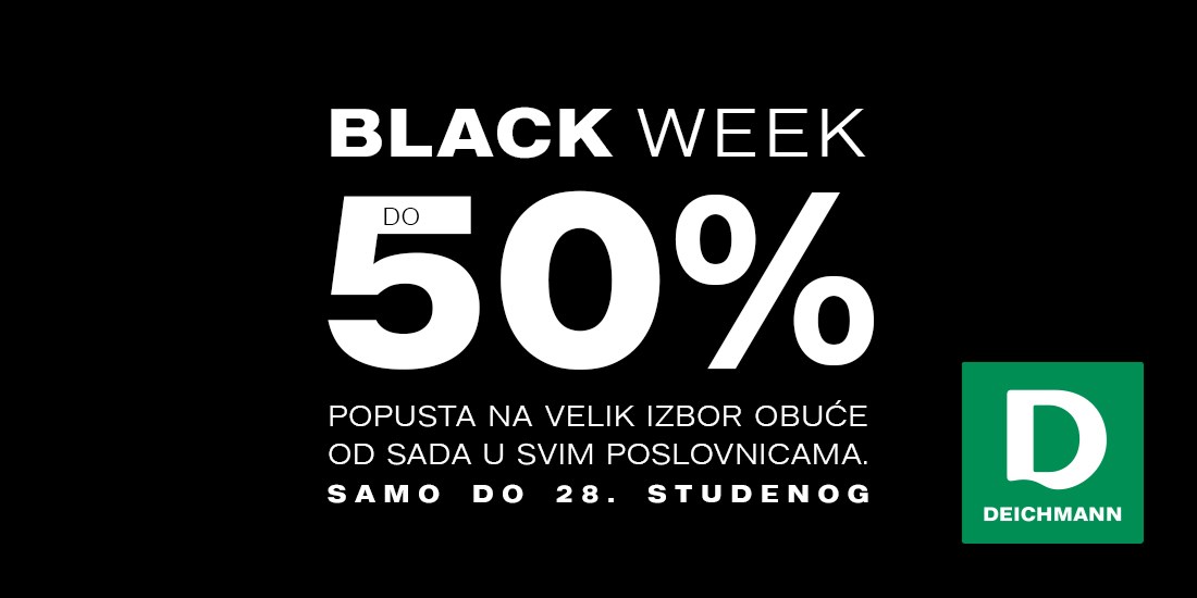 Black Week <br/> u Deichmannu