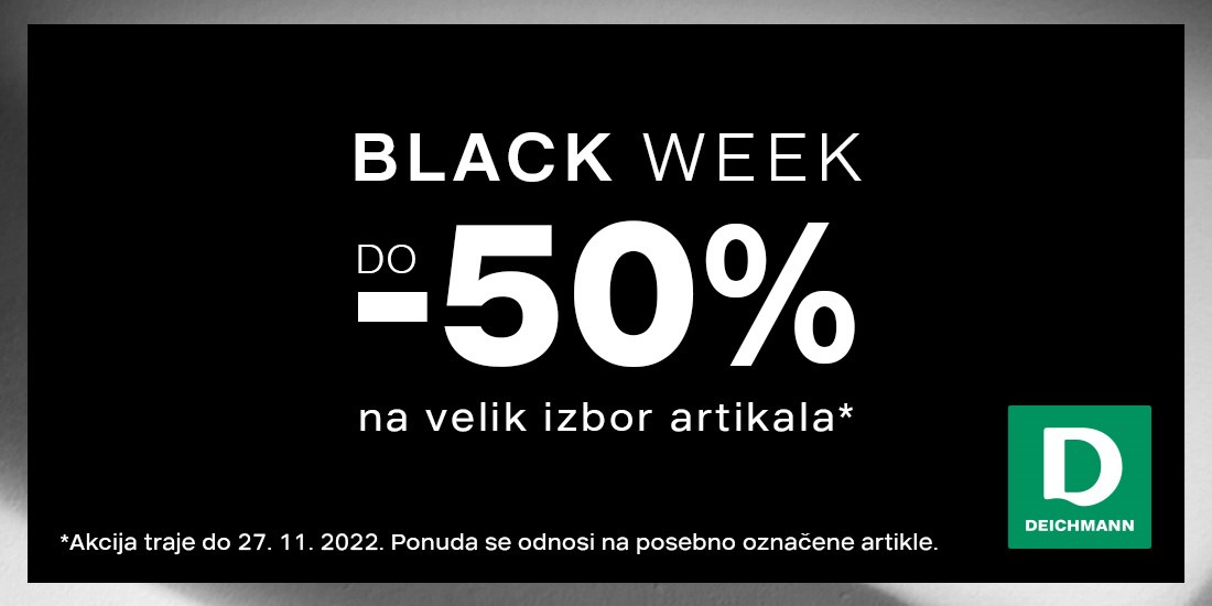 Black Week <br/> u Deichmannu