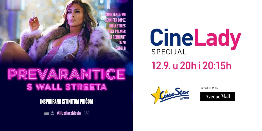 CineLady poslastica za najbolje prijateljice!