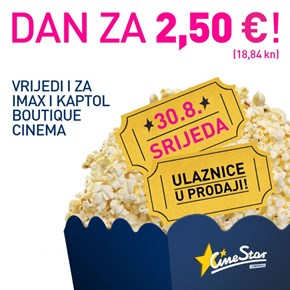 Cinestar <br/> dan za kino
