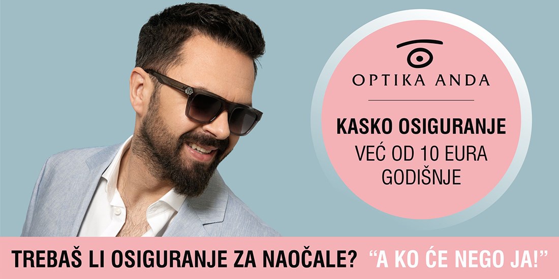 Optika Anda osigurava <br/> tvoje naočale