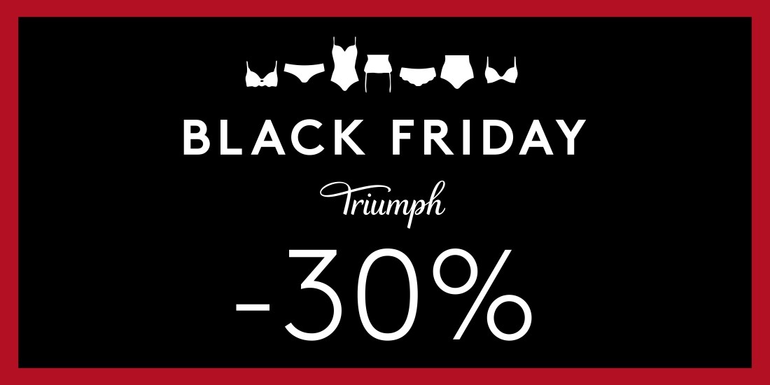 Black Friday popusti u trgovini Triumph 