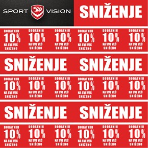 Sport Vision <br/> vikend akcija!