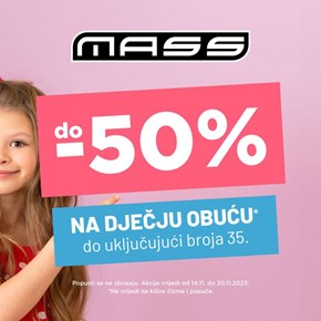 Dječja obuća <br/> u Massu na sniženju