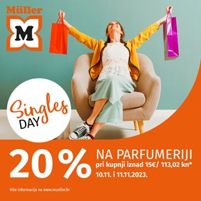 -20% na parfumeriji <br/> u Mülleru