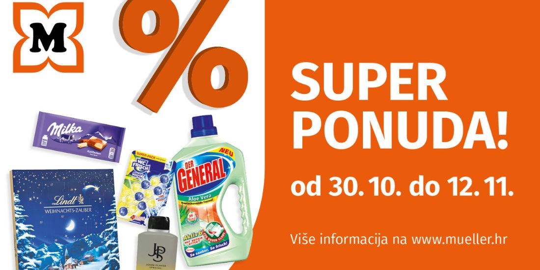 Nova super ponuda <br/> u Mülleru