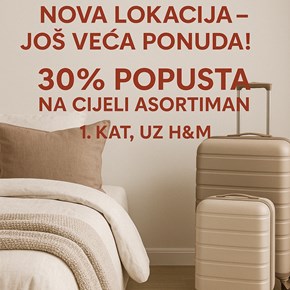 30% popusta na cijeli asortiman - Posteljina.hr