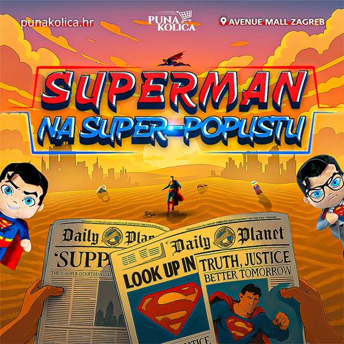 Superman serijal akcija u Puna Kolica