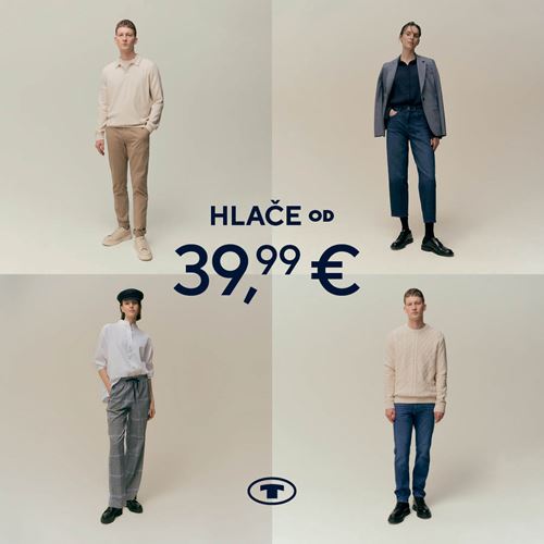 TOM TAILOR<br/>HLAČE OD 39,99€