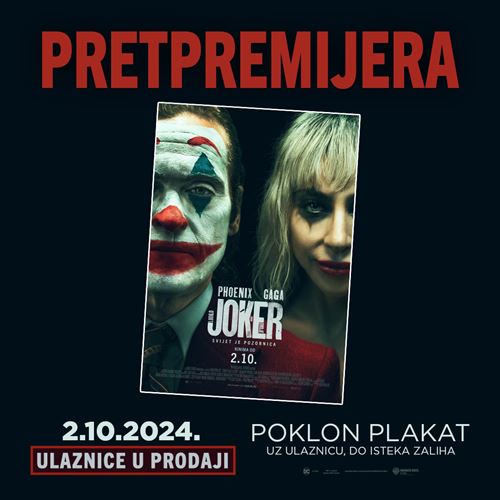 JOKER: LUDILO U DVOJE <br/>PRETPREMIJERA