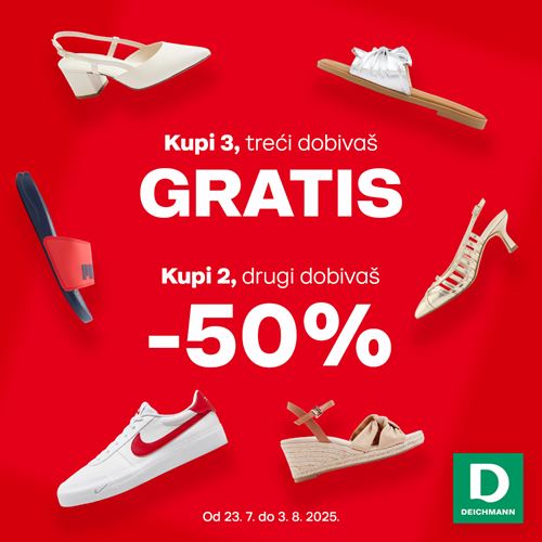 Velika ljetna akcija u Deichmann-u