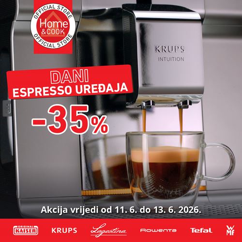 DANI ESPRESSO UREĐAJA u Home and Cook