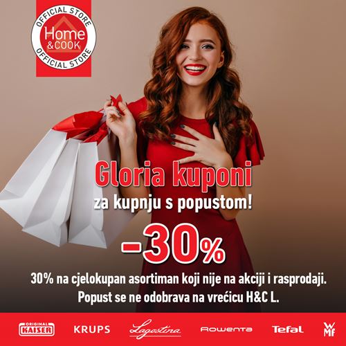 Gloria kuponi u Home&Cook