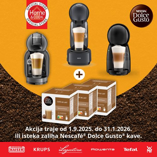 Poklon kava uz svaki Dolce Gusto uređaj u Home and Cook