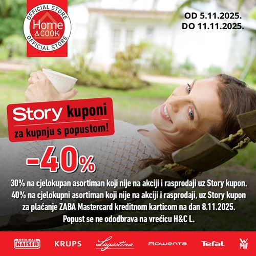 Home&Cook - Story kuponi za kupnju s popustom