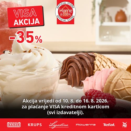 VISA AKCIJA u Home&Cook