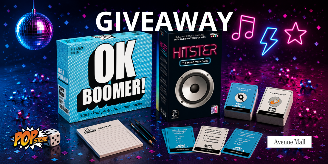 POP Store by Menart GIVEAWAY