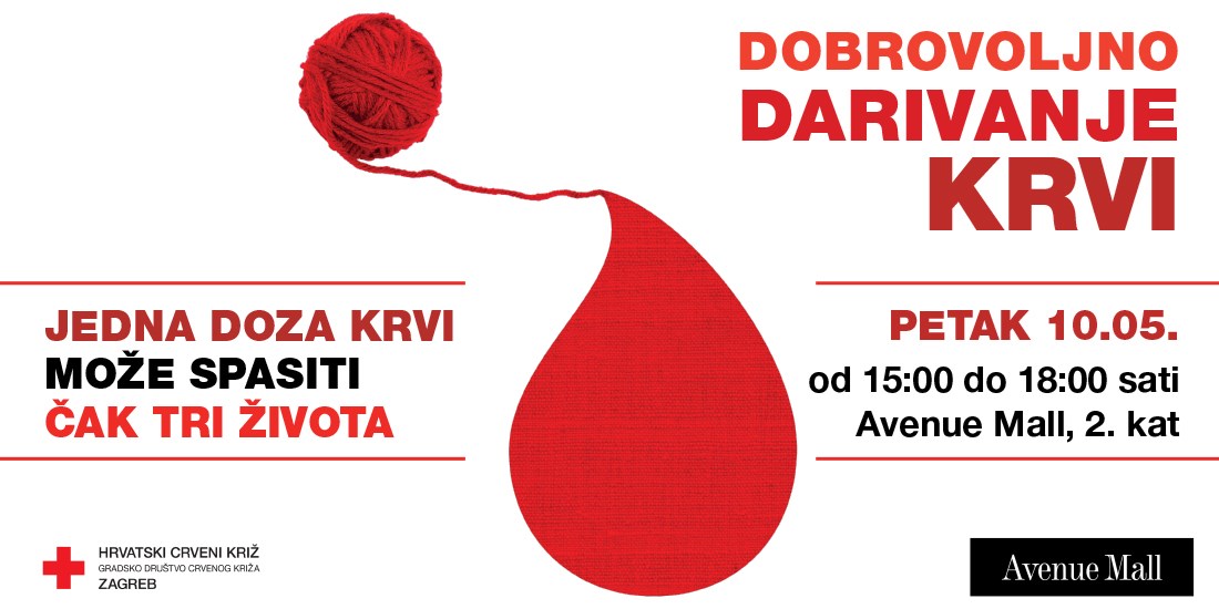 Dobrovoljno <br> darivanje krvi