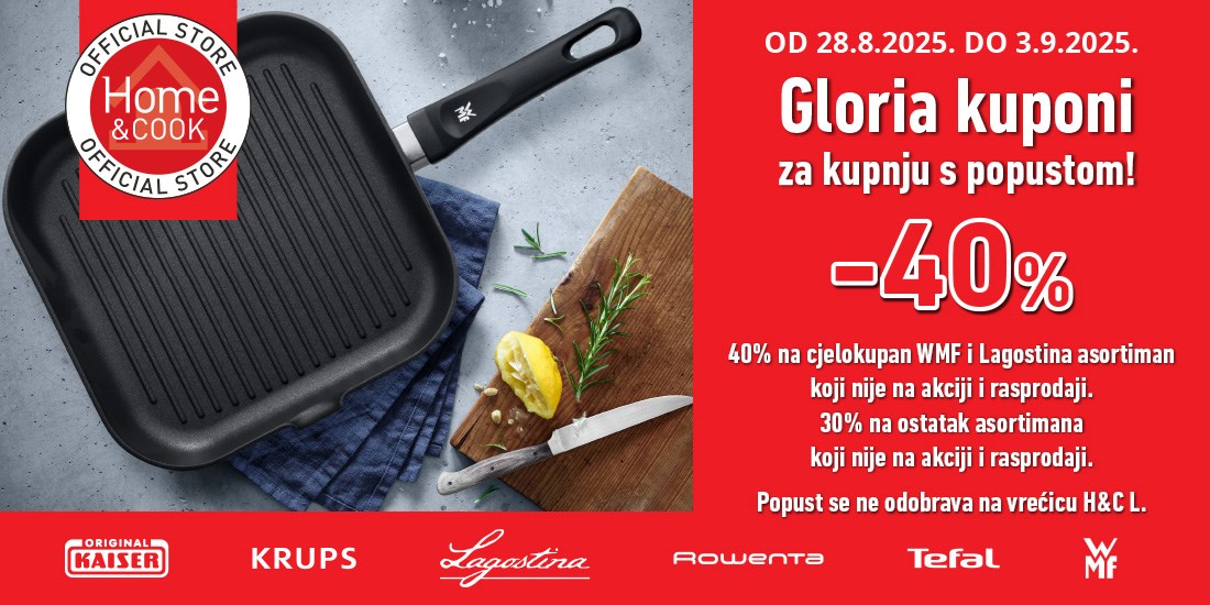 Gloria kuponi u Home&Cook