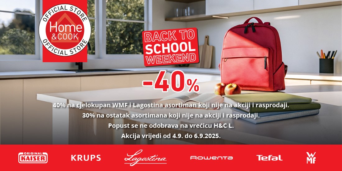 Back to School Weekend u Home&Cook