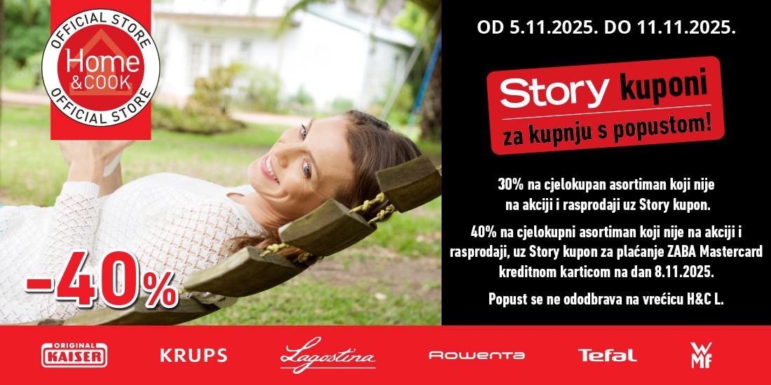 Home&Cook - Story kuponi za kupnju s popustom