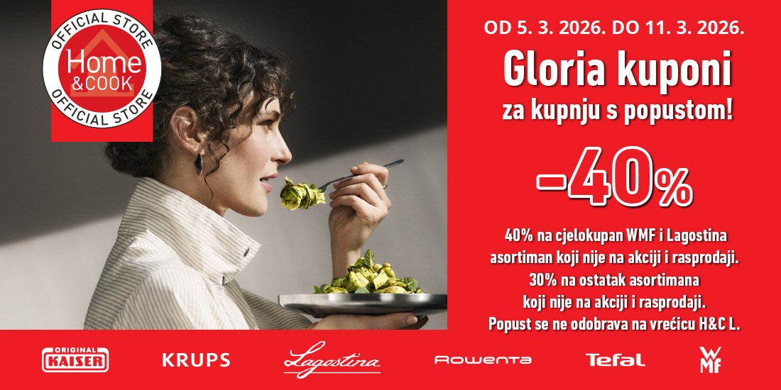 Gloria kuponi u Home&Cook