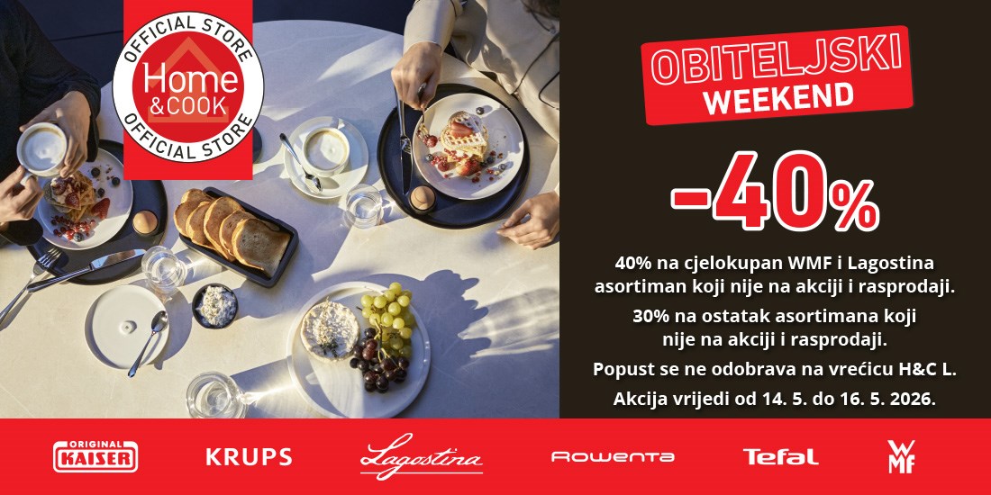 OBITELJSKI WEEKEND u Home & Cook