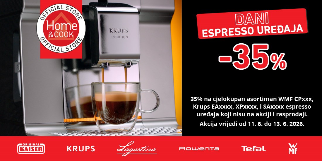 DANI ESPRESSO UREĐAJA u Home and Cook