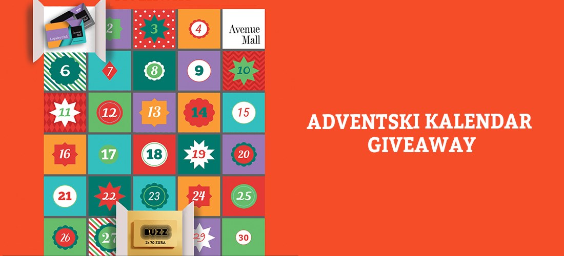 ADVENTSKI KALENDAR GIVEAWAY - Buzz bon