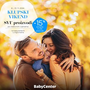 Klupski Vikend<br/> u Baby Centeru