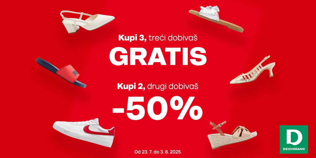 Velika ljetna akcija u Deichmann-u
