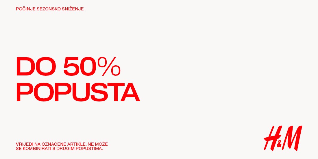 Zimsko sezonsko sniženje - H&M