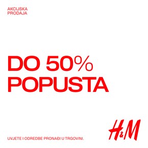 H&M - početak akcijske prodaje