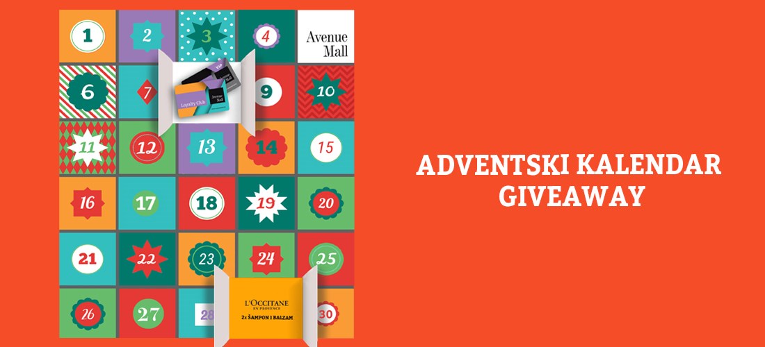 ADVENTSKI KALENDAR GIVEAWAY - Loccitane set