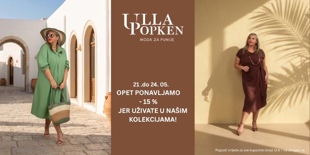 Popusti u Ulla Popken (21. - 24.5.)