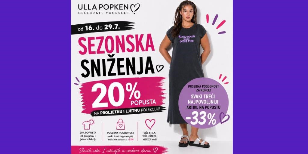 Sezonsko sniženje u ULLA POPKEN