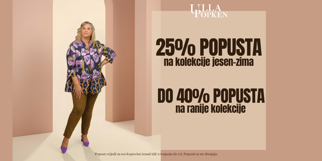 Sezonsko sniženje u ULLA POPKEN