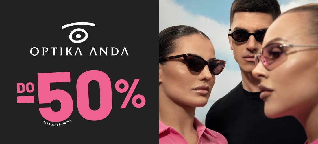 Iskoristi do -50% i zasjaj s novim naočalama