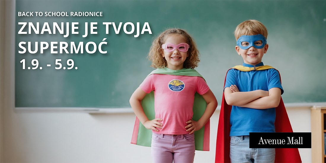 Back To School kreativne radionice