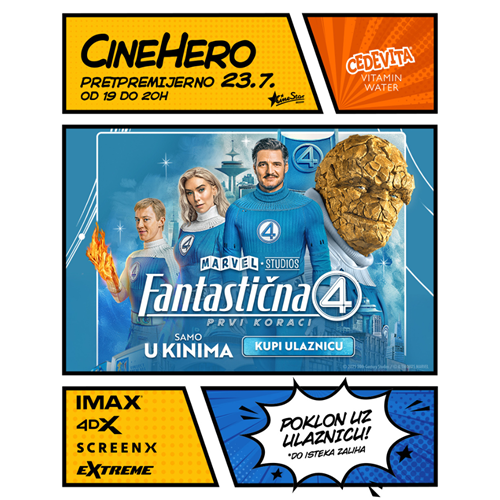 CineHero i Fantastična 4: Prvi koraci uz legendarnu ekipu