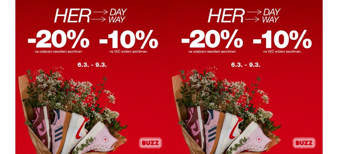 -20% na odabrani nesniženi asortiman u Buzzu