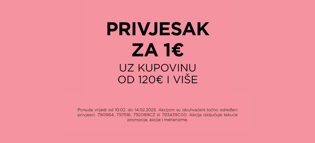 Pandora PRIVJESAK za 1 €  uz kupovinu od 120 € i više