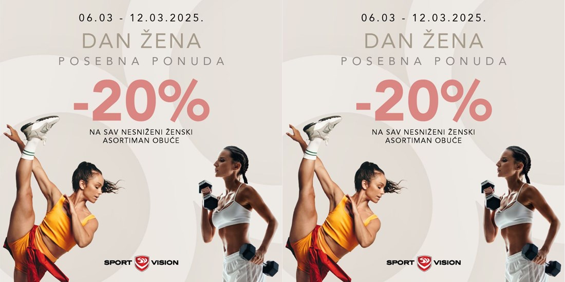 SPORT VISION SLAVI SNAGU ŽENA